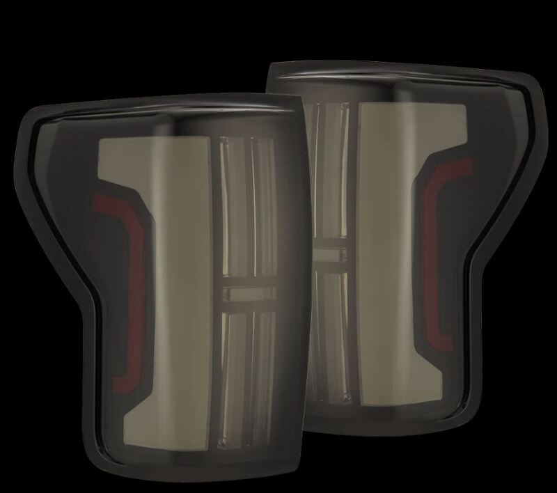 AlphaRex 07-13 Toyota Tundra Nova-Series LED Tail Lights - Black Tail Lights AlphaRex