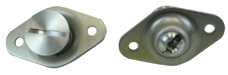 Moroso Quick Fastener - Self Ejecting - 5/16in x .550in - Aluminum - 10 Pack Fittings Moroso