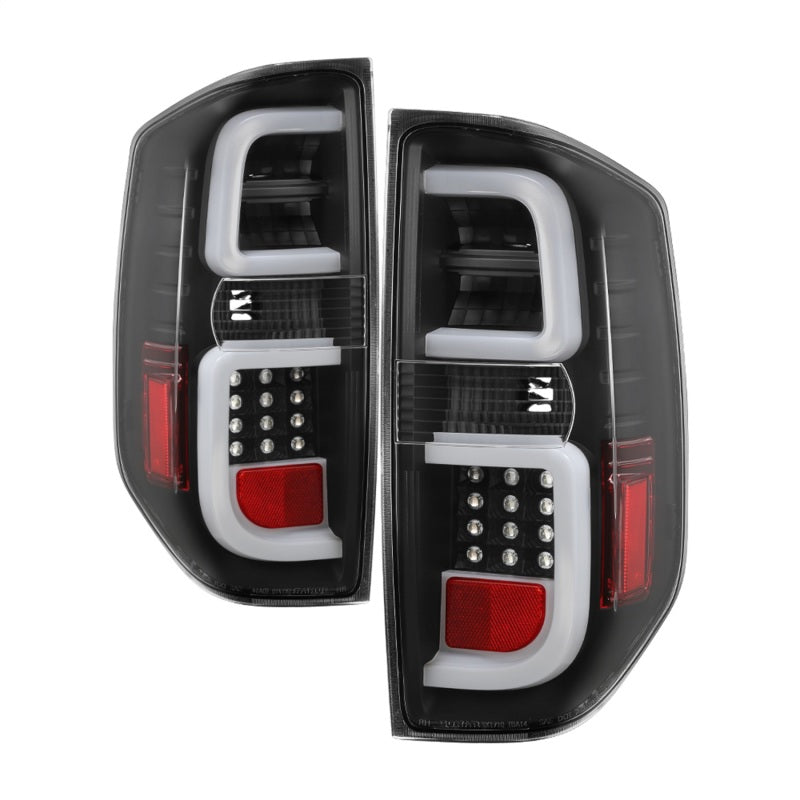 Spyder Toyota Tundra 2014-2016 Light Bar LED Tail Lights All Black ALT-YD-TTU14-LED-BKV2 Tail Lights SPYDER