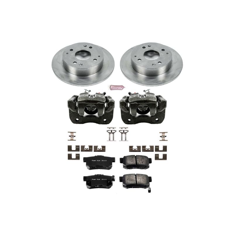 Power Stop 98-99 Acura CL Rear Autospecialty Brake Kit w/Calipers Brake Kits - OE PowerStop