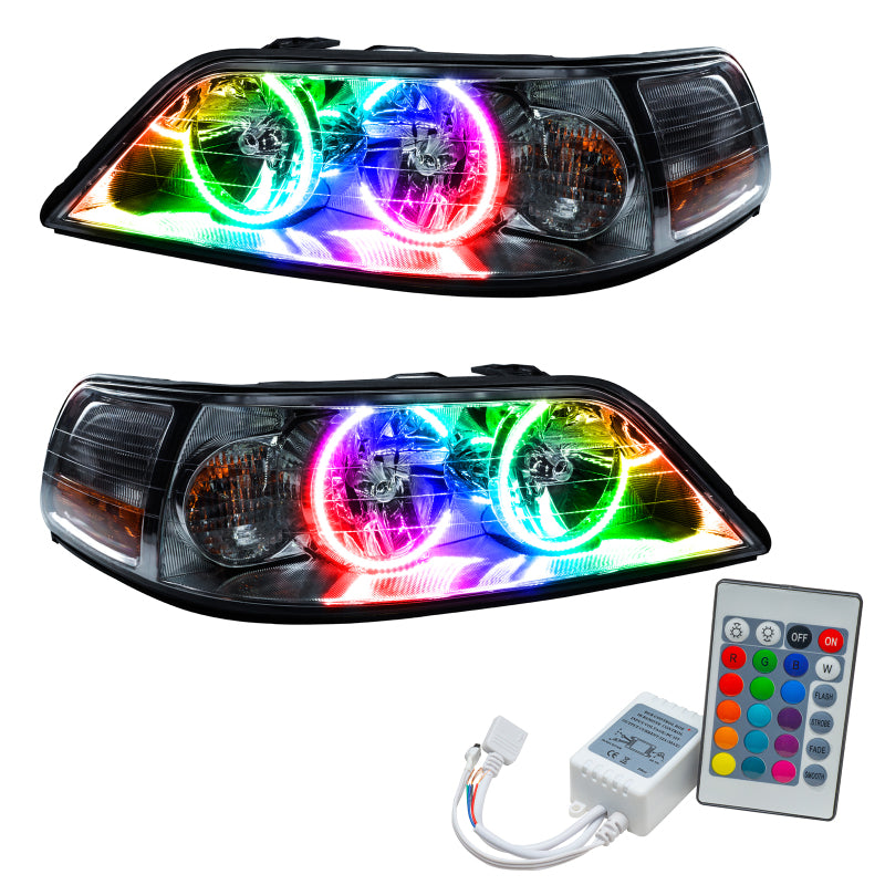 Oracle 05-11 Lincoln Town Car SMD HL (Non-HID) - ColorSHIFT w/ Simple Controller Headlights ORACLE Lighting