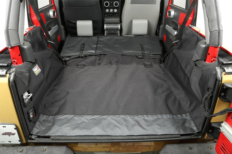 Rugged Ridge C3 Cargo Cover W/O Subwoofer 07-18 Jeep Wrangler JKU 4 Door Car Covers Rugged Ridge