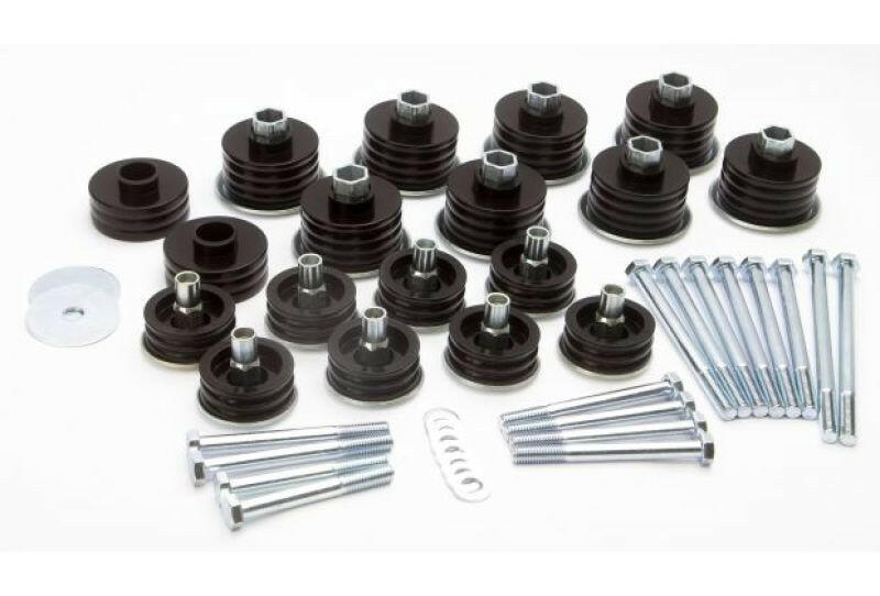 Daystar 2008-2016 Ford F-250 4WD/2WD (All cabs) - Polyurethane Body Mounts (Incl hardware & sleeves) Bushing Kits Daystar
