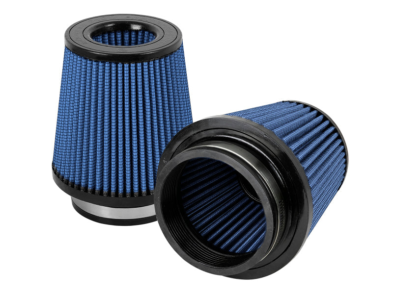 aFe MagnumFLOW Air Filters UCO P5R A/F P5R 4F x 6B x 4-1/2T (Inv) x 6H (Pair) Air Filters - Universal Fit aFe