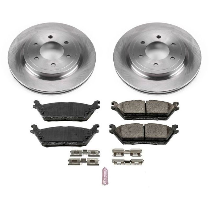 Power Stop 2018 Ford Expedition Rear Autospecialty Brake Kit Brake Kits - OE PowerStop