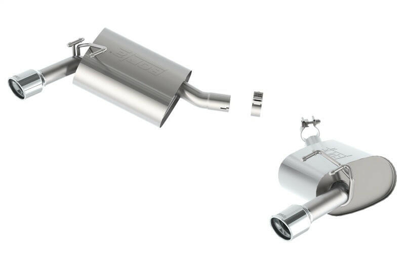 Borla 14-15 Chevy Camaro 3.6L V6 RWD Single Split Rr Exit Touring Exhaust (rear section only) Axle Back Borla