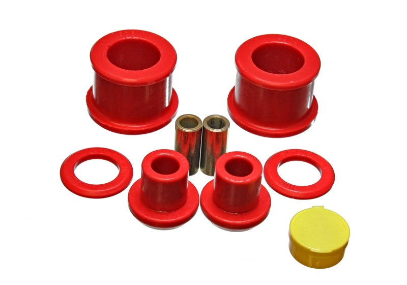 Energy Suspension 95-98 Nissan 240SX (S14) Red Rear Differential Bushing (for 7/8inch O.D. bar Only) Bushing Kits Energy Suspension