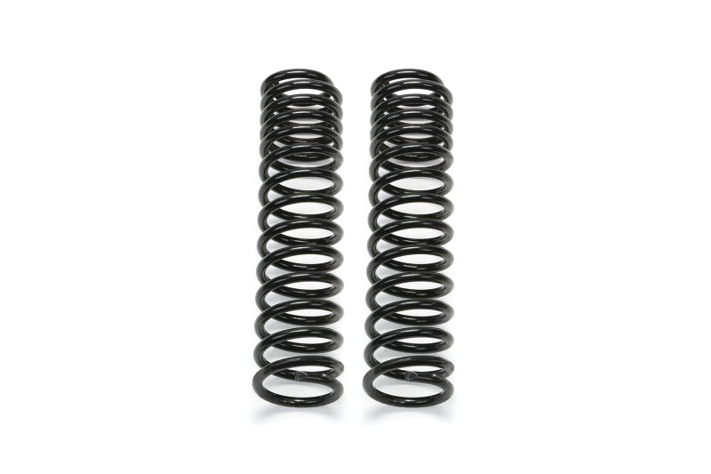 Fabtech 07-18 Jeep JK 4WD 5in Front Dual Rate Long Travel Coil Spring Kit Lift Springs Fabtech