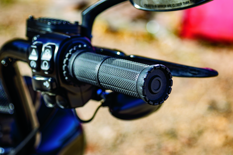 Kuryakyn Riot Grips Throttle-By-Wire Satin Black Bolts Kuryakyn