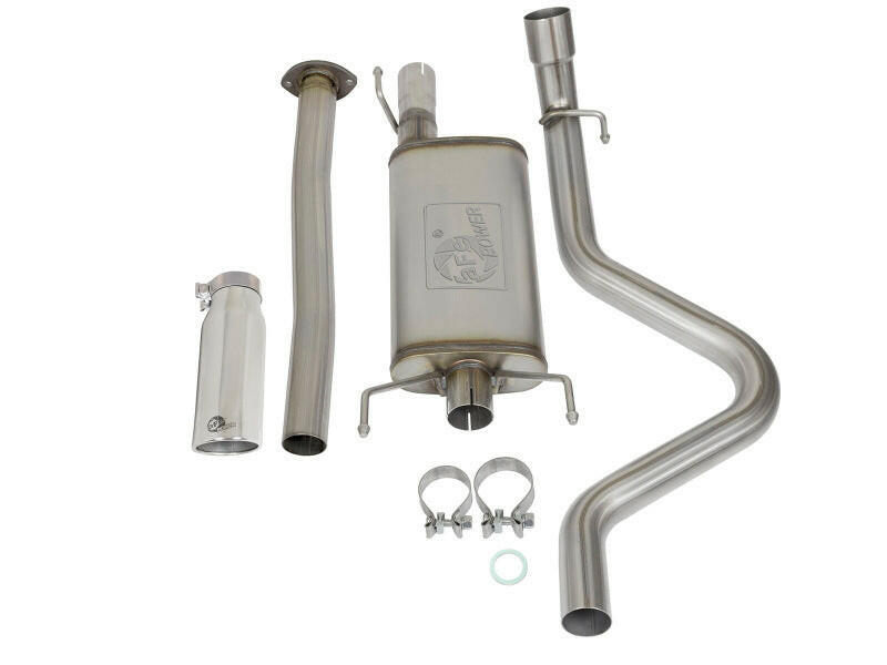aFe MACH Force XP Cat-Back Stainless Steel Exhaust Syst w/Polished Tip Toyota Tacoma 05-12 L4-2.7L Catback aFe
