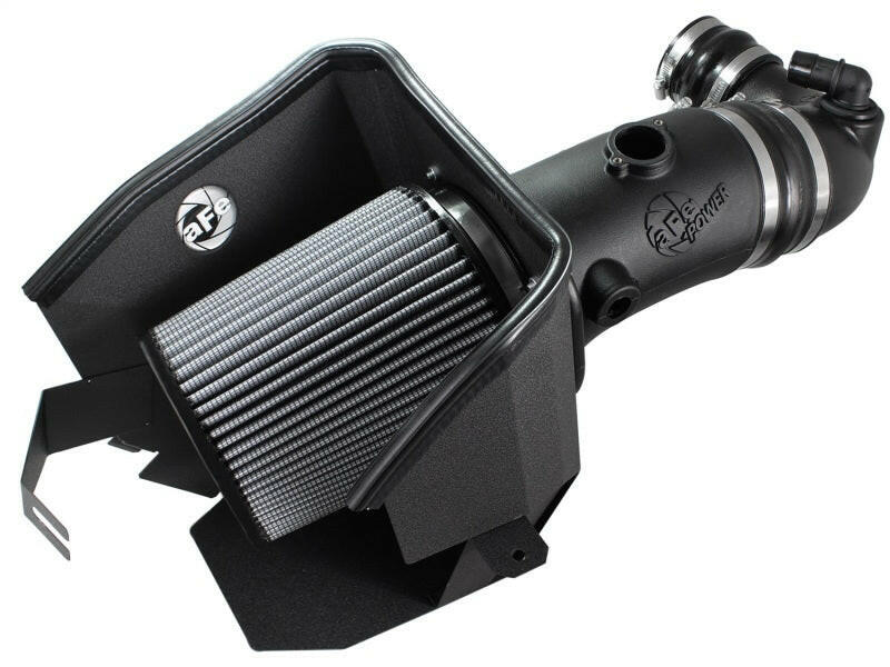 aFe MagnumFORCE Stage-2 Pro DRY S Air Intake System Ford Diesel Trucks 08-10 V8-6.4L (td) Cold Air Intakes aFe
