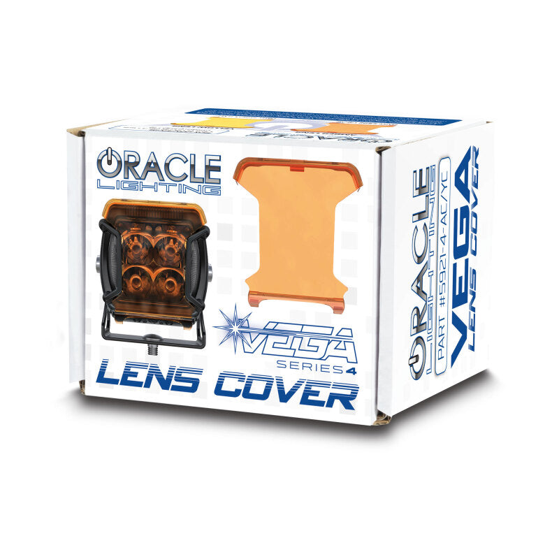 Oracle 40W Series 4 Yellow VEGA Series Lens Covers (Snap Fit) Light Accessories and Wiring ORACLE Lighting