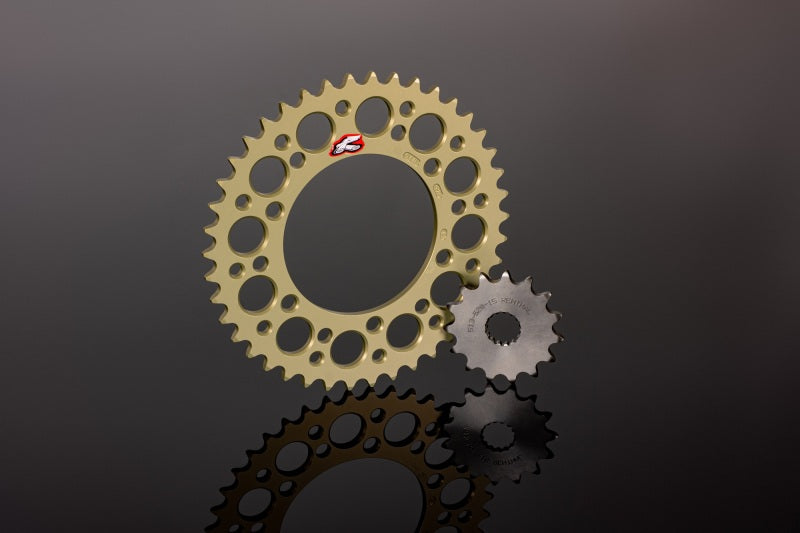 Renthal 21+ Royal Enfield 350 Hunter/Meteor/Classic Reborn Rear Sprocket - 520-42P Teeth Hard And Sprockets Renthal