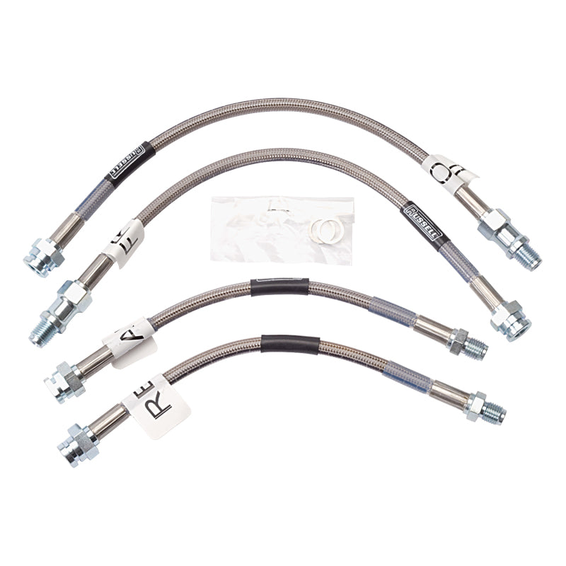 Russell Performance 63-82 Chevrolet Corvette Brake Line Kit Brake Line Kits Russell