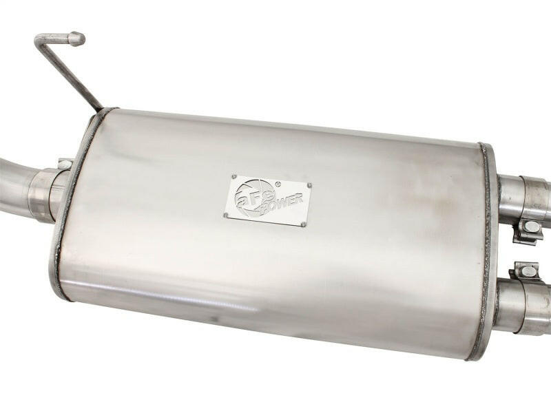 aFe MACHForce XP Exhaust Cat-Back 2.5/3in SS-409 w/ Hi-Tuck Tip 05-15 Nissan Xterra V6 4.0L Catback aFe