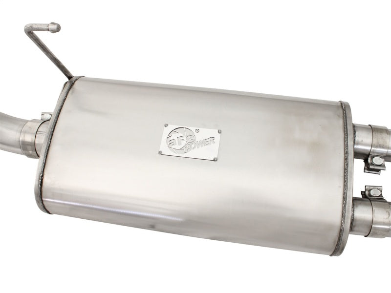 aFe MACHForce XP Exhaust Cat-Back 2.5/3in SS-409 w/ Polished Tip 05-15 Nissan Xterra V6 4.0L Catback aFe