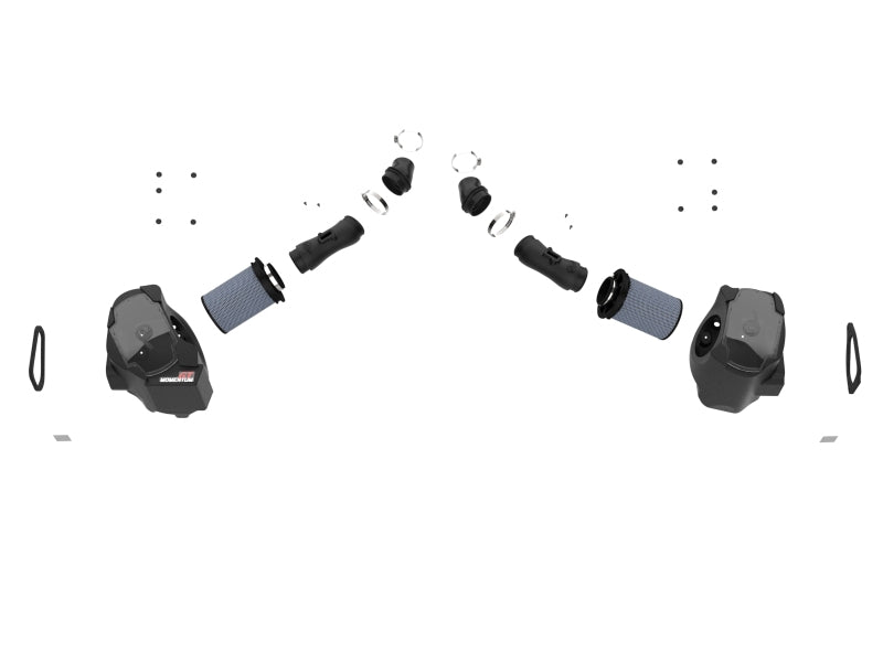 aFe 24-25 Lexus GX550 V6-3.4L Momentum GT Cold Air Intake System w/ Pro 5R Filters Cold Air Intakes aFe