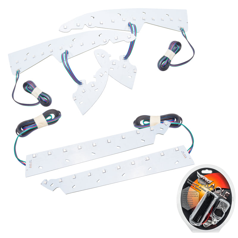 Oracle 14-15 GMC Sierra Headlight DRL Upgrade Kit - ColorSHIFT Headlights ORACLE Lighting