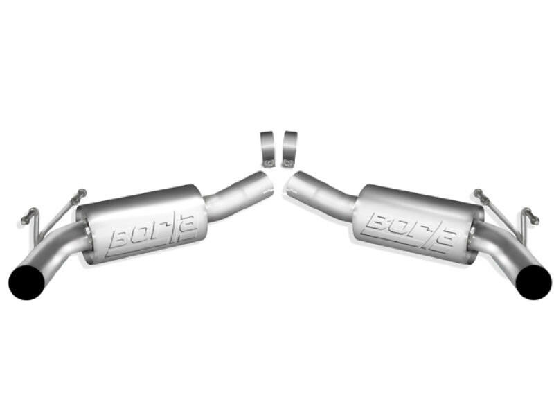 Borla 2010 Camaro 6.2L ATAK Exhaust System w/o Tips works With Factory Ground Effects Package (rear Catback Borla