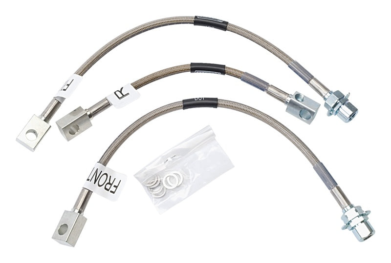 Russell Performance 94-95 Ford Mustang GT (Front & Rear Center Hose) Brake Line Kit Brake Line Kits Russell