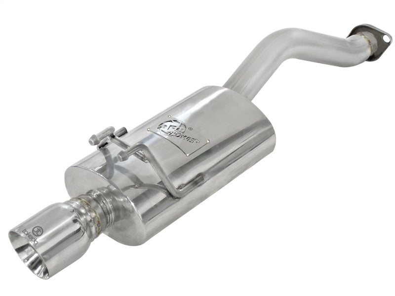 aFe Takeda Exhaust Axle-Back 06-11 Honda Civic Si L4 2.0L 2.5in 304 Stainless Steel Axle Back aFe