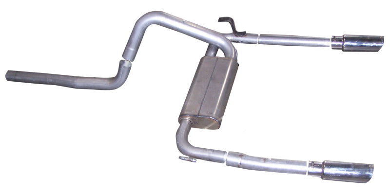Gibson 98-02 Chevrolet Camaro Z28 5.7L 3in Cat-Back Dual Exhaust - Aluminized Catback Gibson