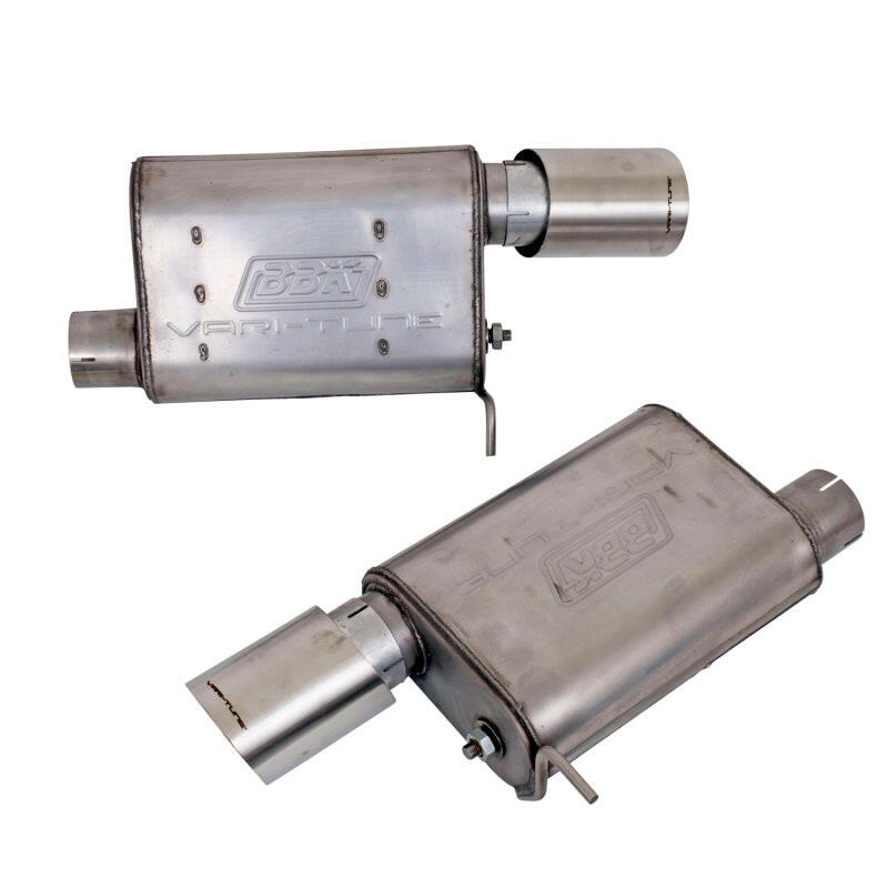 BBK 11-14 Mustang GT VariTune Axle Back Exhaust Kit (Stainless Steel) Axle Back BBK