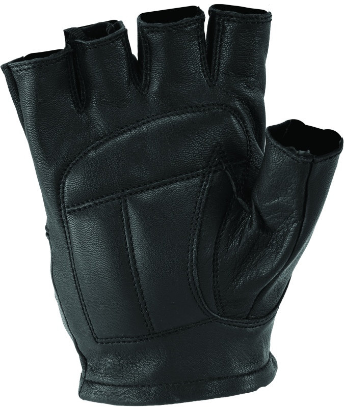Kuryakyn Leather By River Road Hollister Shorty Gloves Black - Small Gloves Kuryakyn