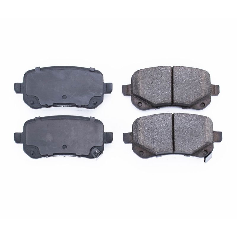 Power Stop 08-12 Chrysler Town & Country Rear Z16 Evolution Ceramic Brake Pads Brake Pads - OE PowerStop