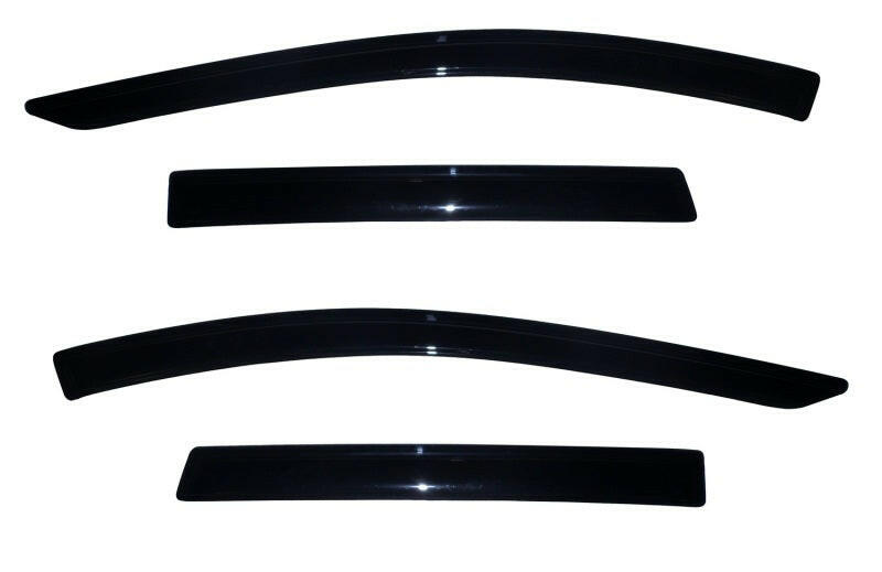 AVS 13-18 Ford Escape Ventvisor Outside Mount Window Deflectors 4pc - Smoke Wind Deflectors AVS