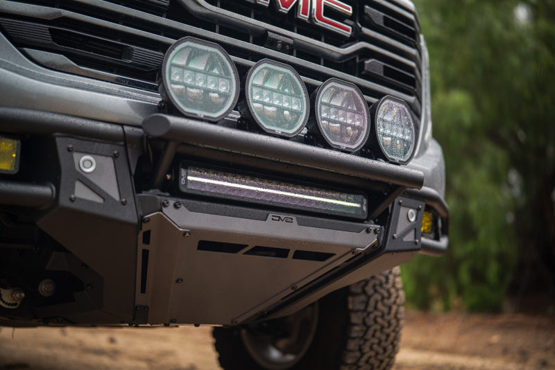DV8 Offroad 2022-2025 GMC Sierra 1500 Tube Front Bumper Bumpers - Steel DV8 Offroad