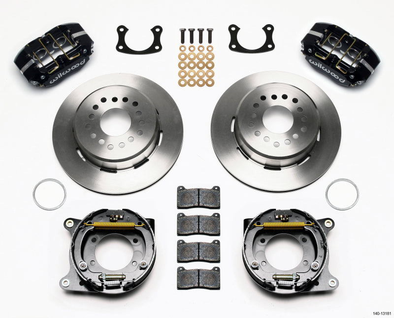Wilwood Dynapro Lug Mount P/S Park Brake Kit New Big Ford 2.50in Offset Big Brake Kits Wilwood