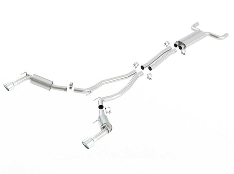 Borla 14-15 Chevy Camaro SS / ZL1 SS Single Catback Exhaust System w/ Single Rear Exit Catback Borla