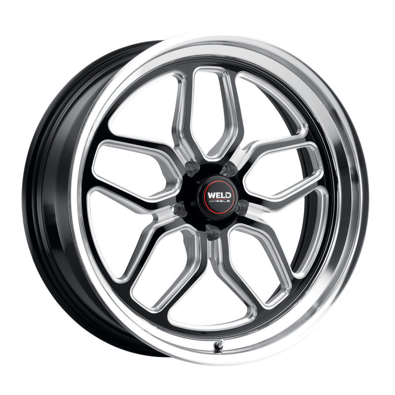 Weld S107 22X12 Laguna 5X127 ET-57 BS4.25 Gloss Black MIL Dia 78.1 Wheels - Cast Weld