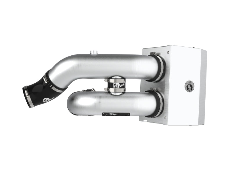 aFe Rapid Induction Pro 5R Cold Air Intake System Brushed 21-22 Ford F-150 Raptor V6-3.5L (tt) Cold Air Intakes aFe