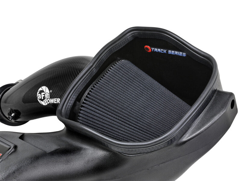 aFe 23-24 Ford F150 Raptor R V8 5.2L Supercharged Track Series Air Intake w/ Black PDS Filter Cold Air Intakes aFe