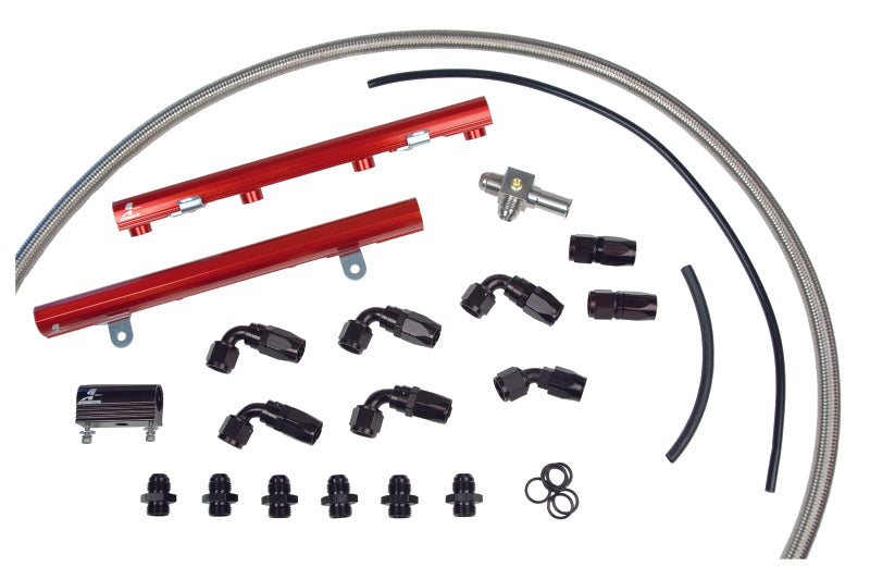 Aeromotive 05-06 Ford Mustang GT 4.6L 3 valve Fuel Rail System Fuel Rails Aeromotive