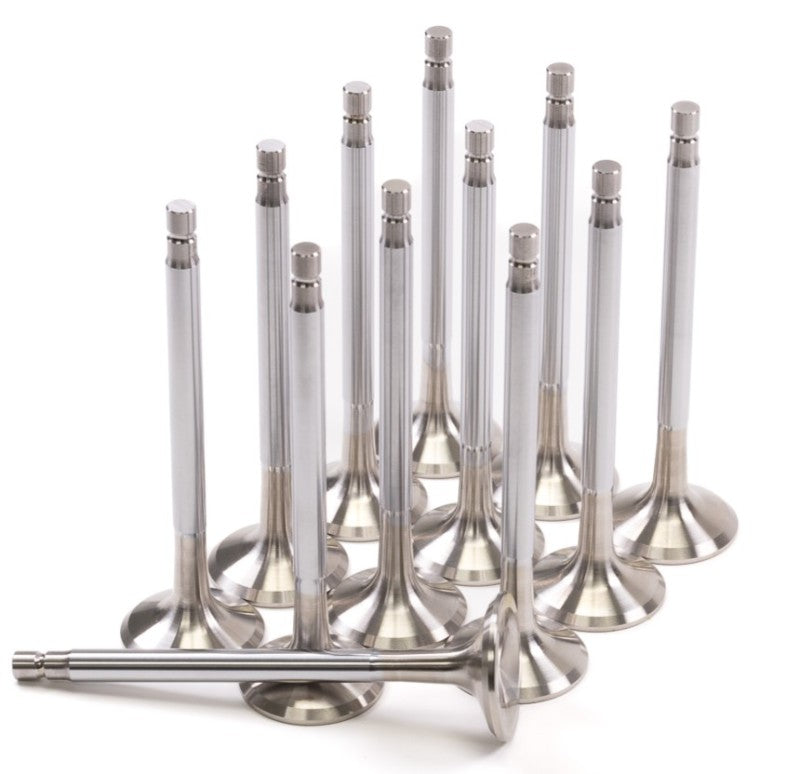 GSC P-D Nissan RB26DETT 31.15mm Head +1mm OS 101.74mm Long Exhaust Valve - Set of 12 Valves GSC Power Division