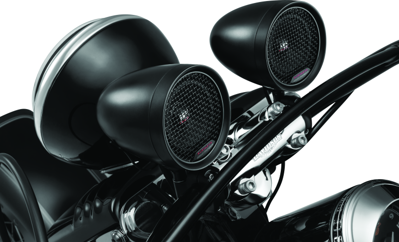 Kuryakyn Road Thunder Speaker Pods Bluetooth Audio Controller Black Audio Kuryakyn