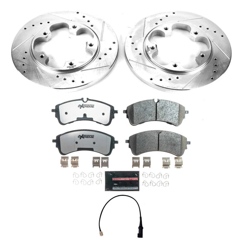 Power Stop 2021 Ford Transit-150 Rear Z36 Truck & Tow Brake Kit Brake Kits - Performance D&S PowerStop