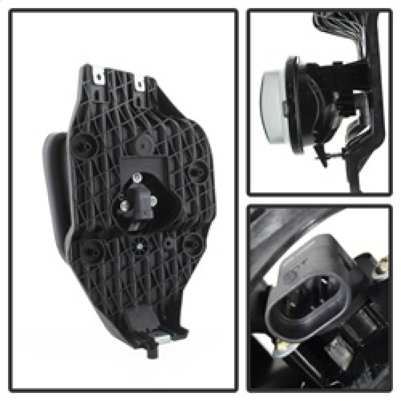 Spyder Ford F250 F350 F450 F550 XLT 2011-2016 OEM Style Fog Lights W/Switch Smoke FL-FF25011-SM Fog Lights SPYDER