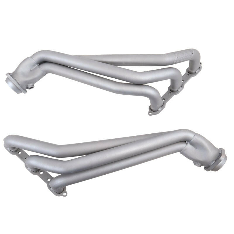 BBK 05-10 Dodge Challenger V6 Long Tube Exhaust Headers And Y Pipe And Converters - 1-5/8 Chrome Headers & Manifolds BBK
