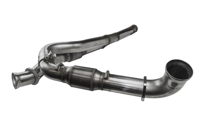 Kooks 10-14 Ford Raptor SVT 6.2L 4V ALL 3in SS OEM Cat Y Pipe Y Pipes Kooks Headers
