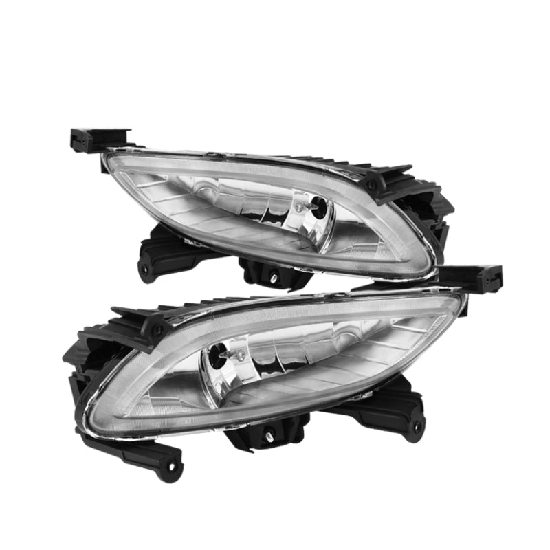 Spyder Hyundai Sonata 2011-2012 OE Style Fog Lights W/Switch Clear FL-HYS2011-C Fog Lights SPYDER