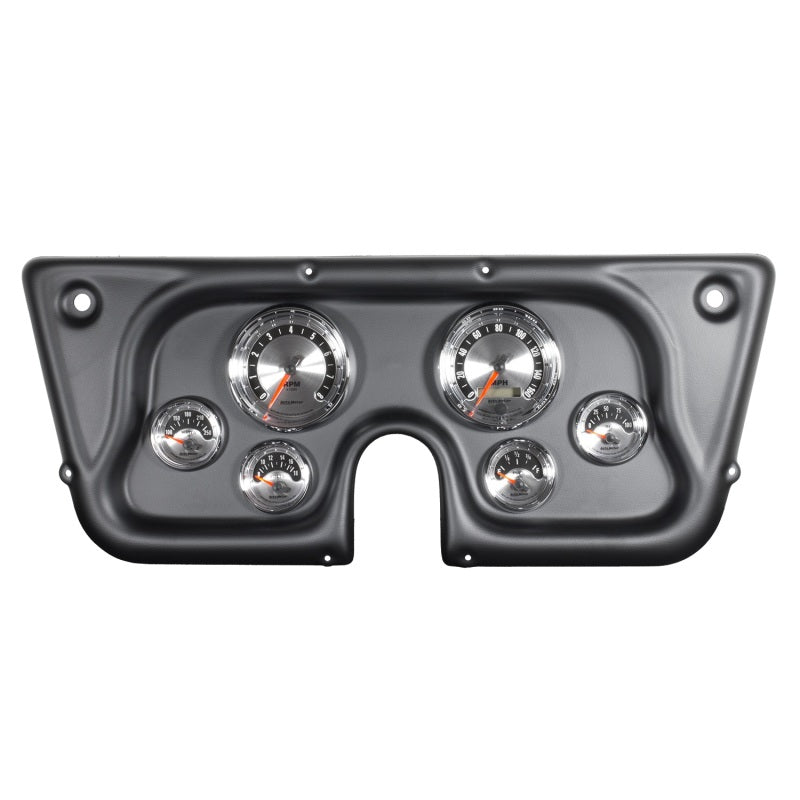 Autometer American Muscle Gauge Kit 6 Pc Chevy Truck C/Suburbn 67-72 Tach/Mph/Fuel/Oilp/Wtmp/Volt Gauges AutoMeter