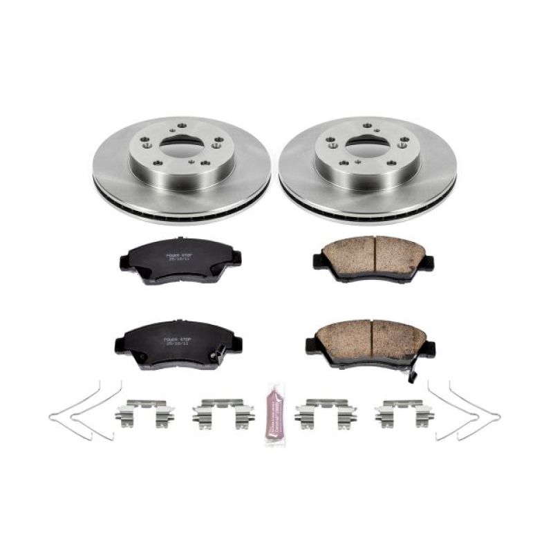 Power Stop 13-15 Acura ILX Front Autospecialty Brake Kit Brake Kits - OE PowerStop