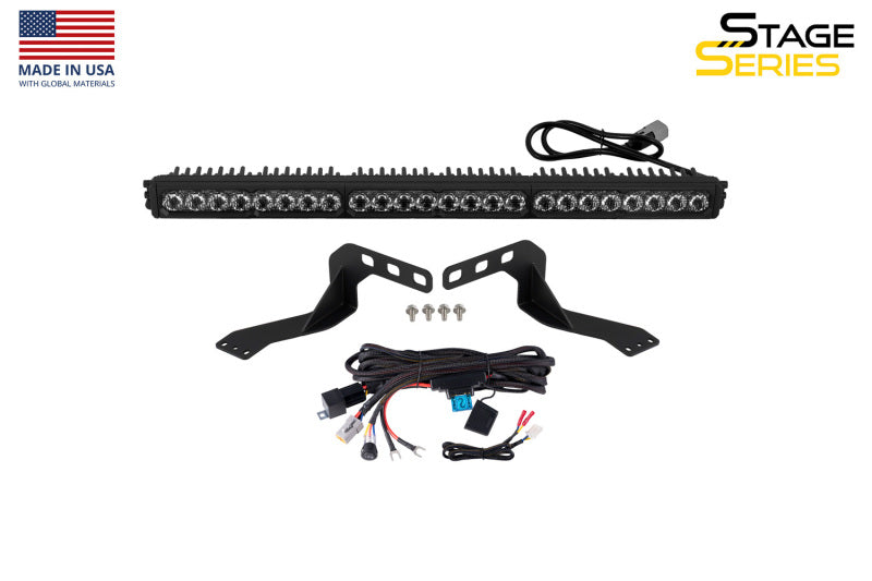 Diode Dynamics Tundra 2014 Stealth SS30 Sport White Combo ABL Light Bars & Cubes Diode Dynamics