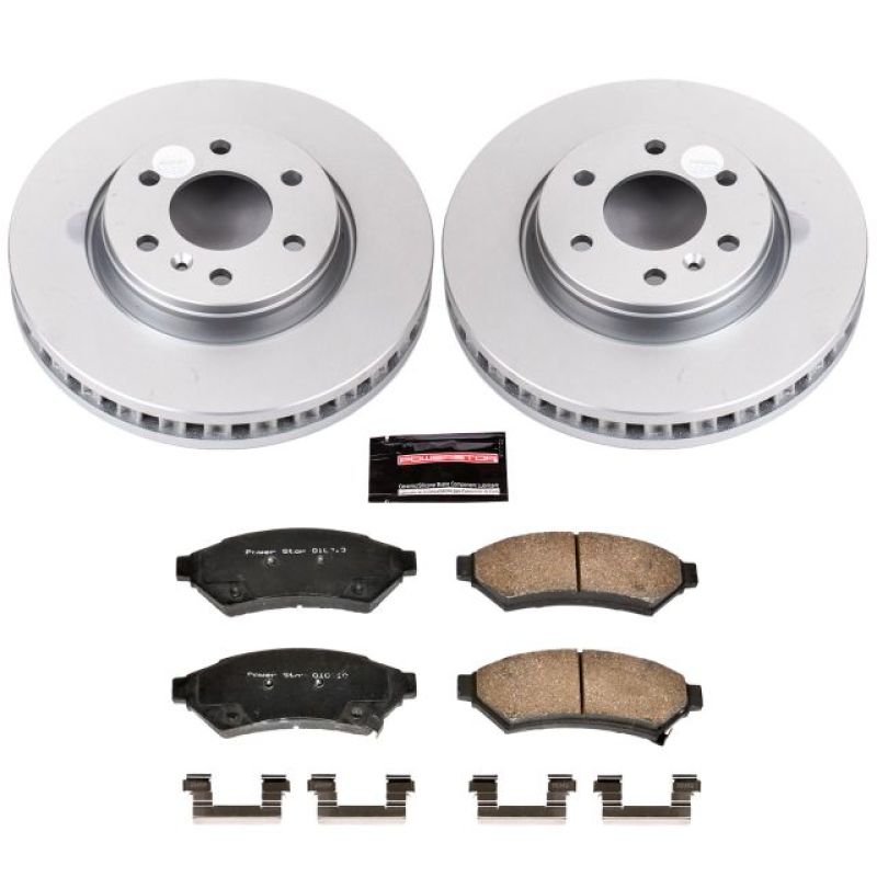 Power Stop 06-07 Buick Terraza Front Z17 Evolution Geomet Coated Brake Kit Brake Kits - Performance Blank PowerStop