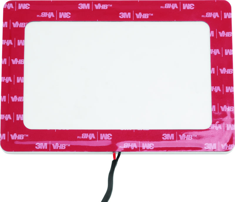 Kuryakyn Freedom Flag LED 4in X 6in Chrome Brackets Kuryakyn