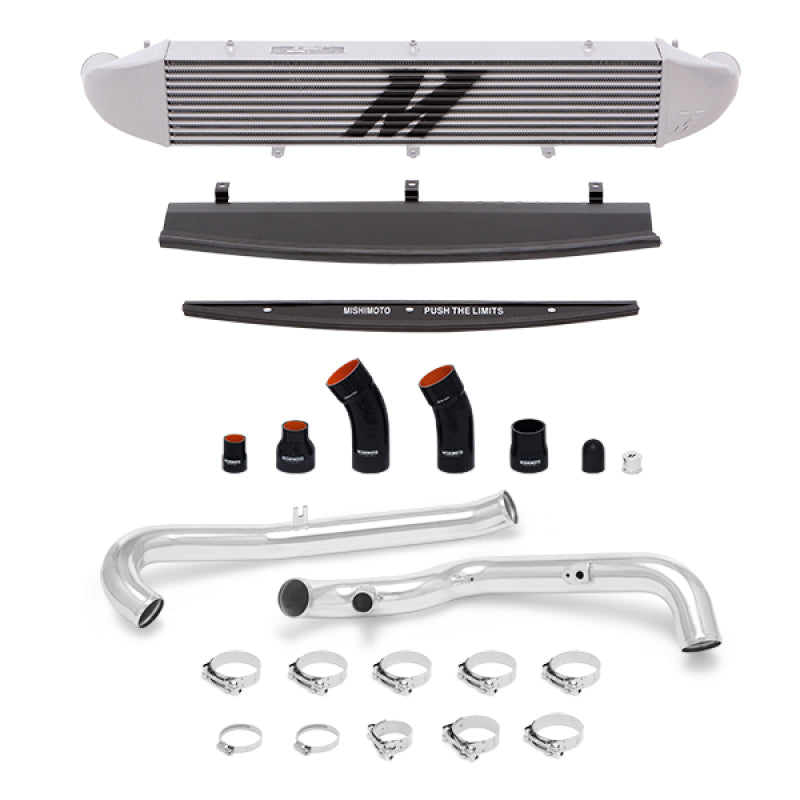 Mishimoto 2014-2016 Ford Fiesta ST 1.6L Front Mount Intercooler (Silver) Kit w/ Pipes (Silver) Intercooler Kits Mishimoto